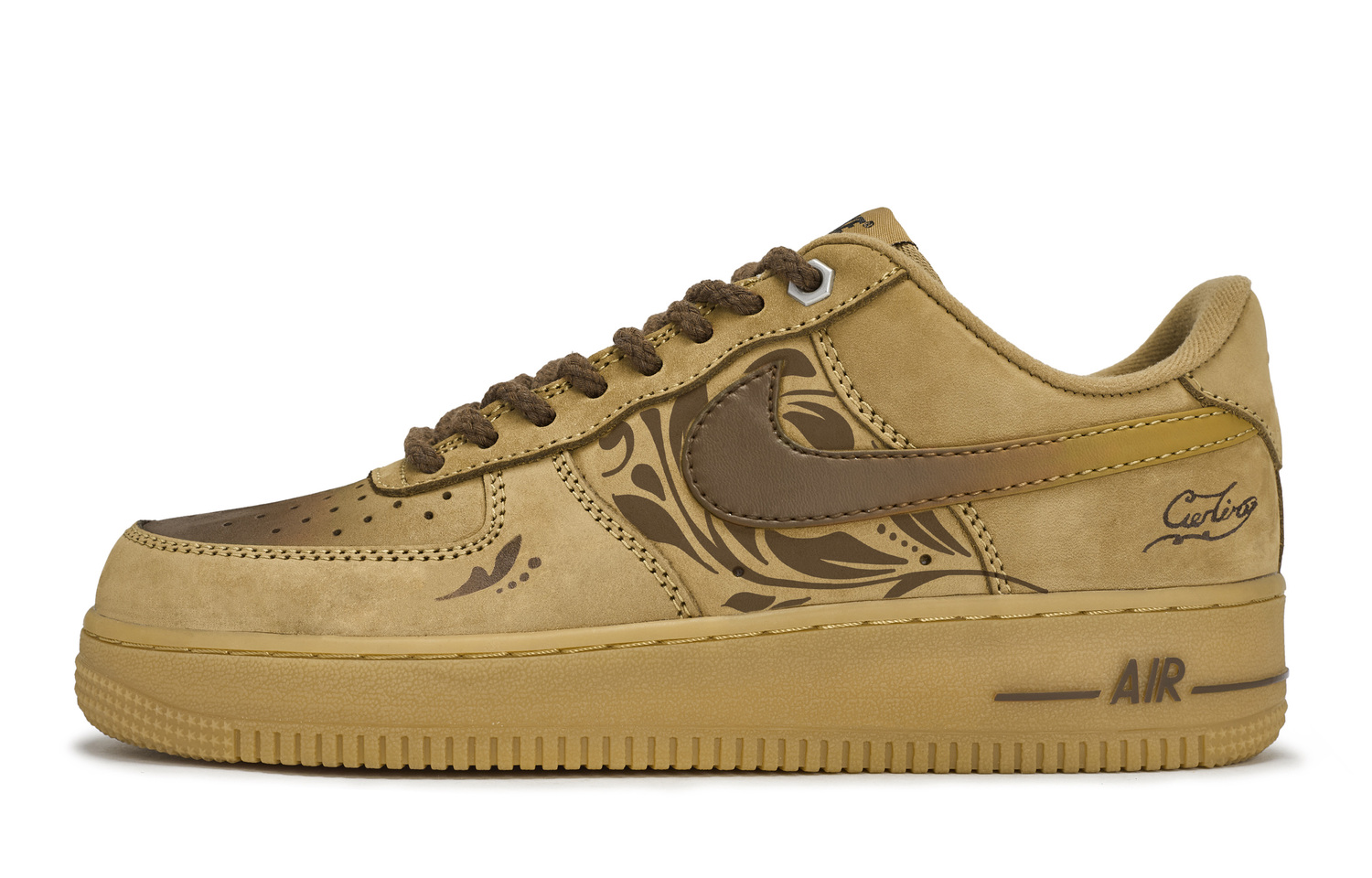 Nike Air Force 1 Walking Planet, Caramel Sepia Slip Resistant Low top Skateboard Shoes Unisex пшенично-коричневый
Nike Air Force 1 Walking Planet, Caramel Sepia Slip Resistant Low top Skateboard Shoes Unisex пшенично-коричневый