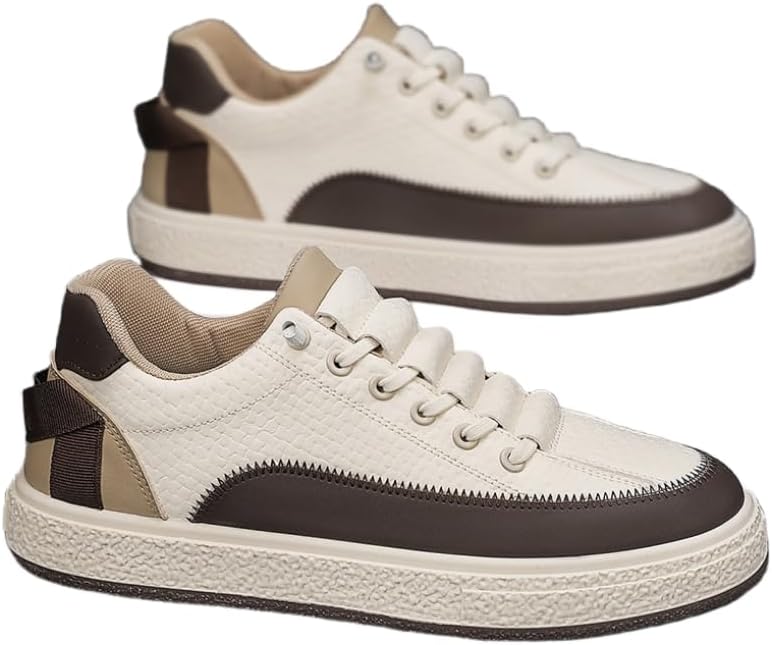 Мужские модные простые ретро-кроссовки, легкие, спортивные, формальные, для бизнеса, активного отдыха и повседневной носки, подходят для ежедневного отдыха, прогулок, поездок на работу, улицы Hoalox, коричневый
Мужские модные простые ретро-кроссовки, легкие, спортивные, формальные, для бизнеса, активного отдыха и повседневной носки, подходят для ежедневного отдыха, прогулок, поездок на работу, улицы Hoalox, коричневый