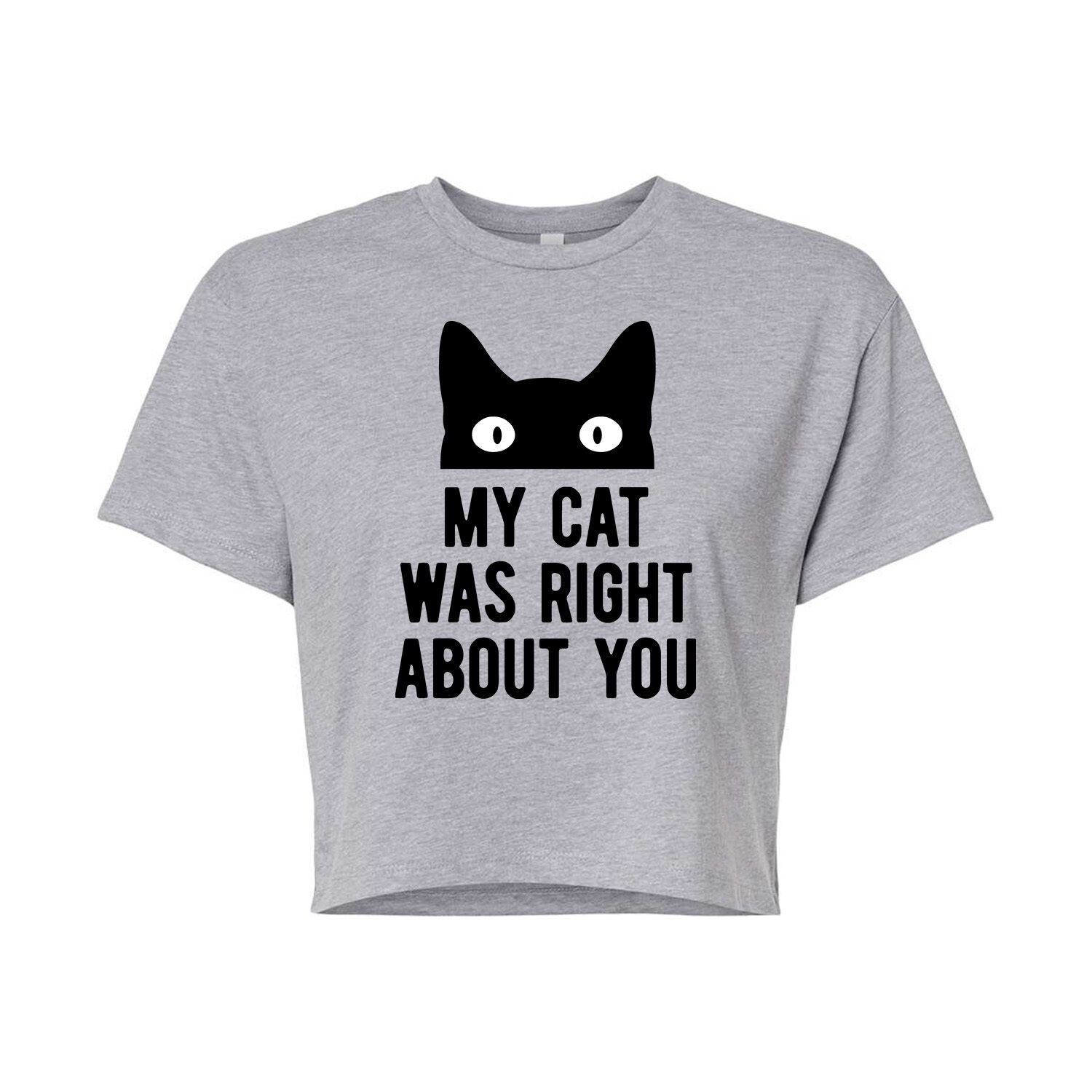 Укороченная футболка с рисунком My Cat Was для юниоров Licensed Character
Укороченная футболка с рисунком My Cat Was для юниоров Licensed Character