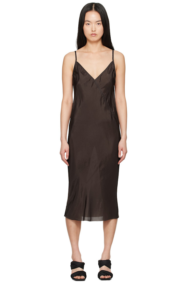 Голливудское платье-полусолнце миди Rick Owens, цвет mahogany
Голливудское платье-полусолнце миди Rick Owens, цвет mahogany