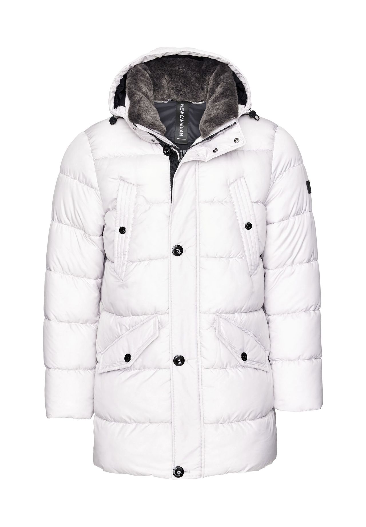 Парка стеганая парка с множеством карманов NEW CANADIAN, бежево-серый
Парка стеганая парка с множеством карманов NEW CANADIAN, бежево-серый