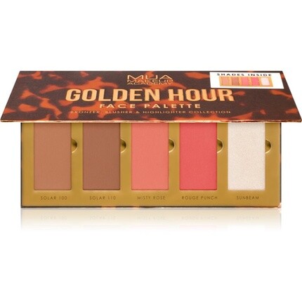 Палитра для лица MUA Golden Hour
Палитра для лица MUA Golden Hour