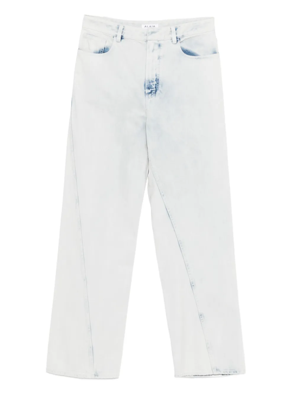Хлопковые джинсы Alaïa, синий 
Хлопковые джинсы Alaïa, синий