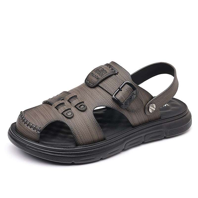 Mulinsen Пляжные сандалии мужские, черно-коричневые
Mulinsen Пляжные сандалии мужские, черно-коричневые