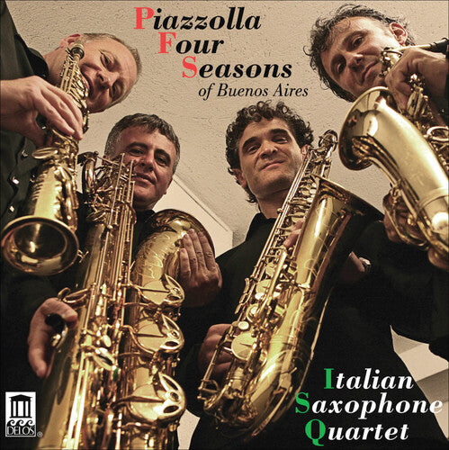 CD диск Piazzolla / Italian Saxophone Quartet / Zannini: Four Seasons of Buenos Aires
CD диск Piazzolla / Italian Saxophone Quartet / Zannini: Four Seasons of Buenos Aires