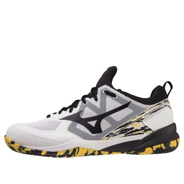 Кроссовки wave fang zero 'black white yellow' Mizuno, белый
Кроссовки wave fang zero 'black white yellow' Mizuno, белый