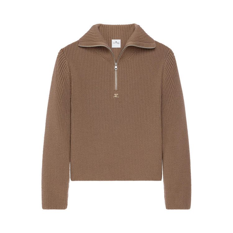 Свитер Courrèges Ribbed Wool Trucker Sweater, Mocha
Свитер Courrèges Ribbed Wool Trucker Sweater, Mocha