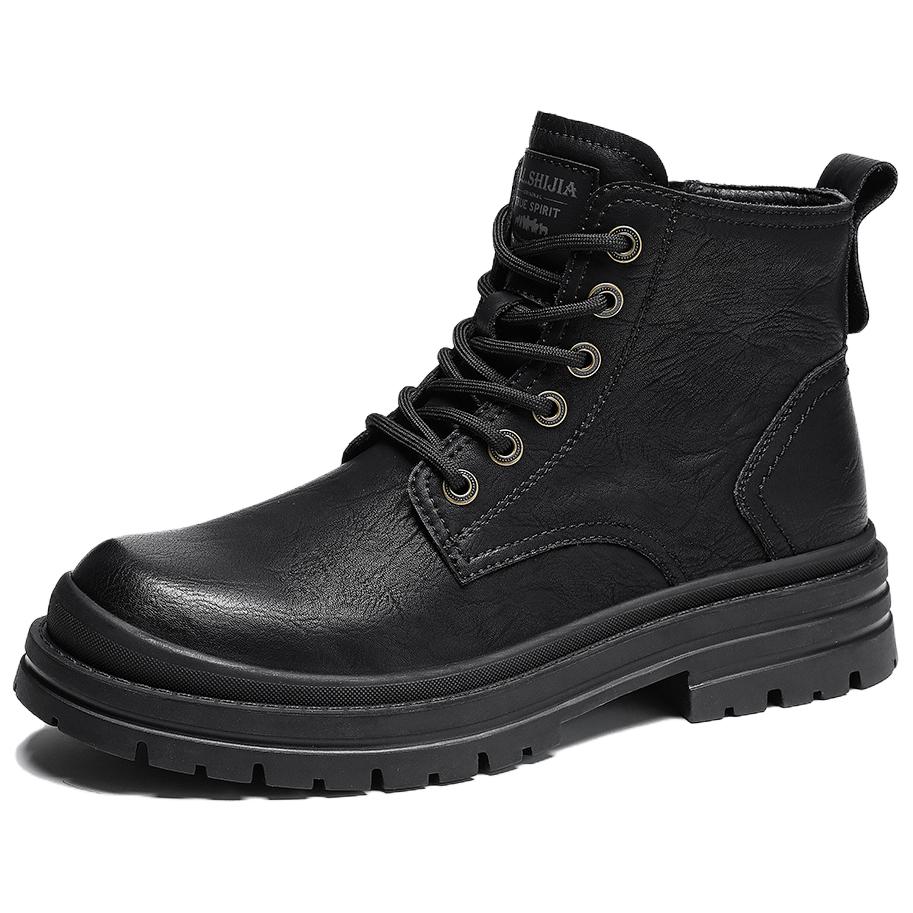 Wolves • Family QUNLANGSHIJIA Черные короткие ботинки мартин, цвет Black
Wolves • Family QUNLANGSHIJIA Черные короткие ботинки мартин, цвет Black