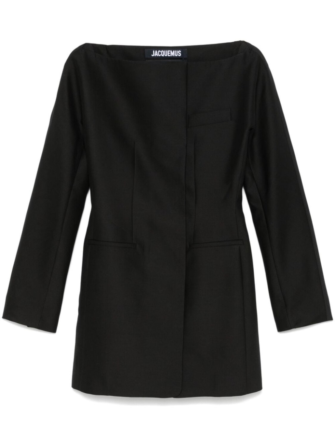 Jacquemus The Spalla мини-платье, черный 
Jacquemus The Spalla мини-платье, черный