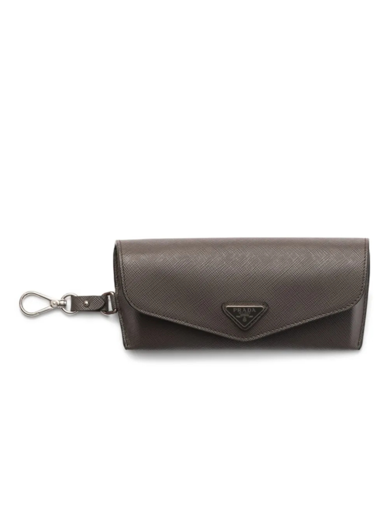 Prada футляр для очков из сафьяновой кожи, серый
Prada футляр для очков из сафьяновой кожи, серый