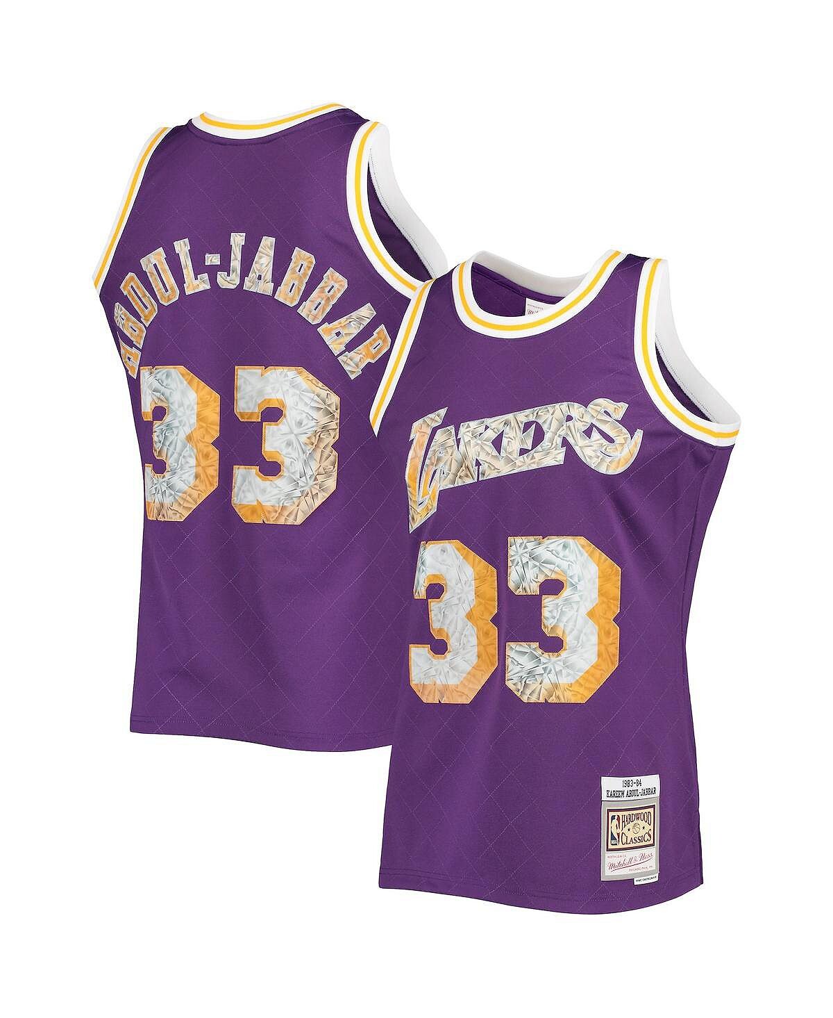 Мужская футболка kareem abdul-jabbar purple los angeles lakers 1983-84 hardwood classics 75th anniversary diamond swingman jersey Mitchell & Ness, фиолетовый
Мужская футболка kareem abdul-jabbar purple los angeles lakers 1983-84 hardwood classics 75th anniversary diamond swingman jersey Mitchell & Ness, фиолетовый