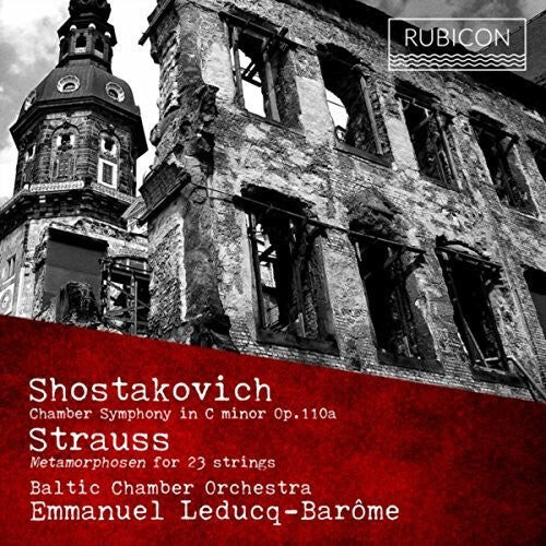 CD диск Strauss / Shostakovich / Emmanuel Leducq-Barome: Shostakovich: Chamber Symphony No.1/Strauss: Metamorphosen
CD диск Strauss / Shostakovich / Emmanuel Leducq-Barome: Shostakovich: Chamber Symphony No.1/Strauss: Metamorphosen