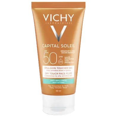 Vichy Capital Soleil матирующий крем с фильтром SPF50, 50 мл
Vichy Capital Soleil матирующий крем с фильтром SPF50, 50 мл
