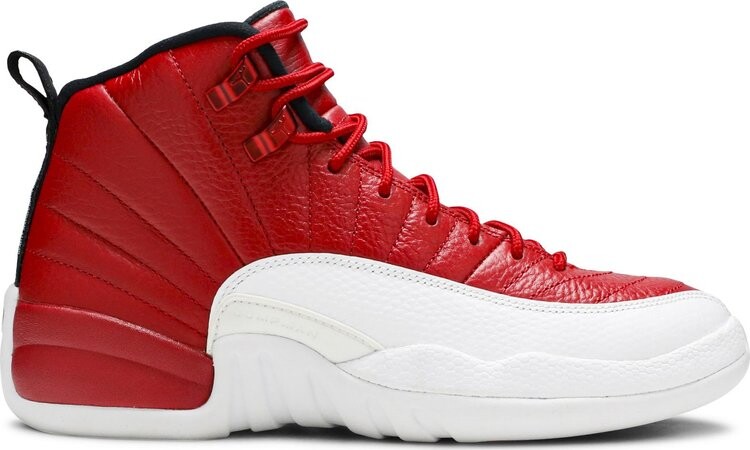 Кроссовки Air Jordan 12 Retro GS Gym, бело-красный 
Кроссовки Air Jordan 12 Retro GS Gym, бело-красный