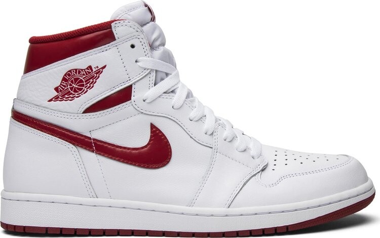 Кроссовки Air Jordan 1 Retro High OG Metallic Red, белый, Белый;коричневый, Кроссовки Air Jordan 1 Retro High OG Metallic Red, белый
Кроссовки Air Jordan 1 Retro High OG Metallic Red, белый, Белый;коричневый, Кроссовки Air Jordan 1 Retro High OG Metallic Red, белый
