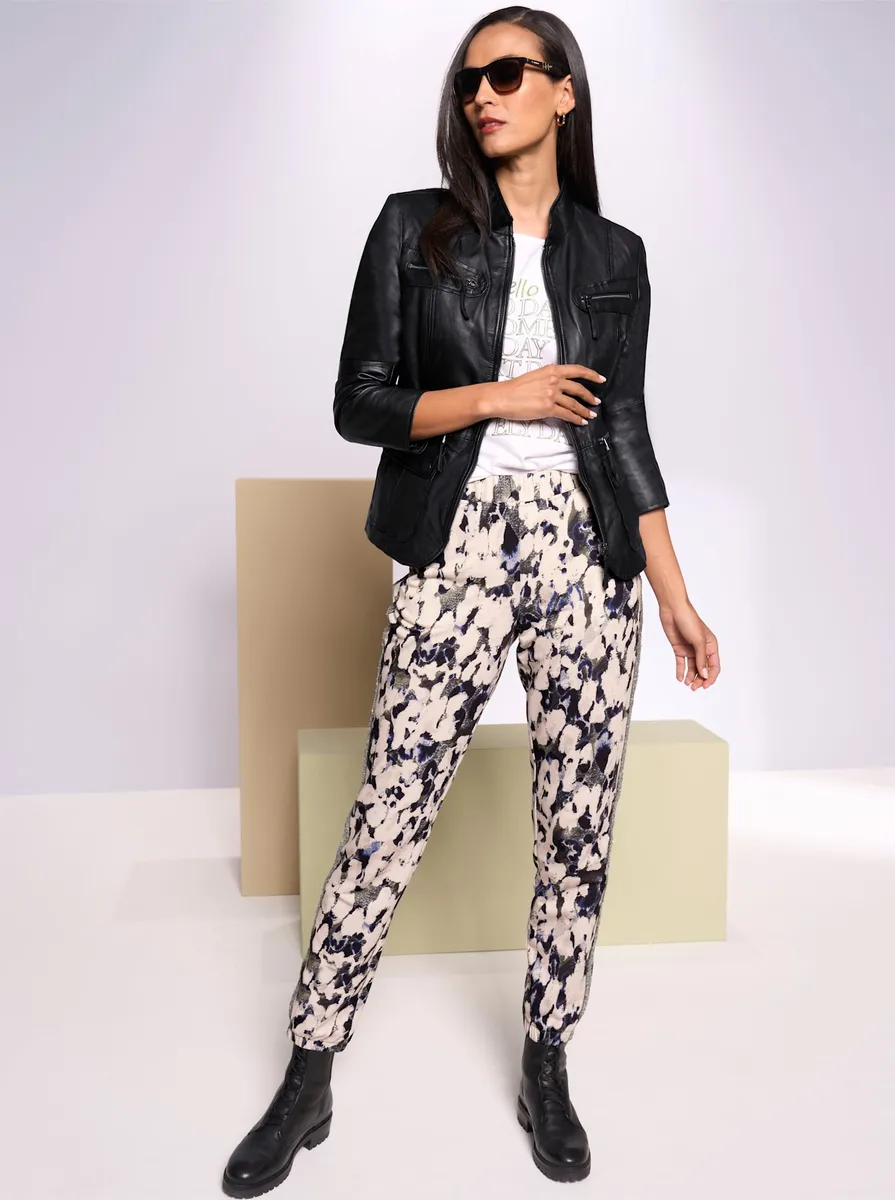 Кожаная куртка Heine, без капюшона, черный
Кожаная куртка Heine, без капюшона, черный