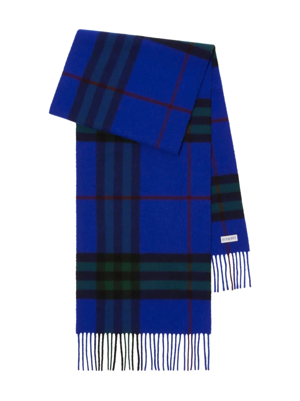 Кашемировый шарф в клетку Burberry, синий
Кашемировый шарф в клетку Burberry, синий