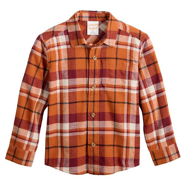 Адаптивная фланелевая рубашка на пуговицах для мальчиков 4-12 лет Jumping Beans, Orange Red Plaid
Адаптивная фланелевая рубашка на пуговицах для мальчиков 4-12 лет Jumping Beans, Orange Red Plaid