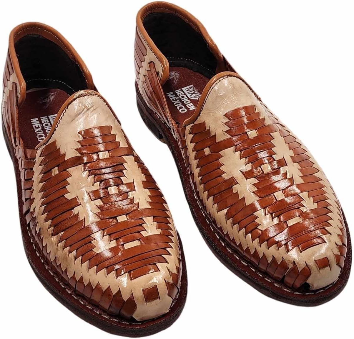 Настоящие кожаные мексиканские сандалии хурaчо ручной работы, цвет коньяк Dona Michi, белый
Настоящие кожаные мексиканские сандалии хурaчо ручной работы, цвет коньяк Dona Michi, белый