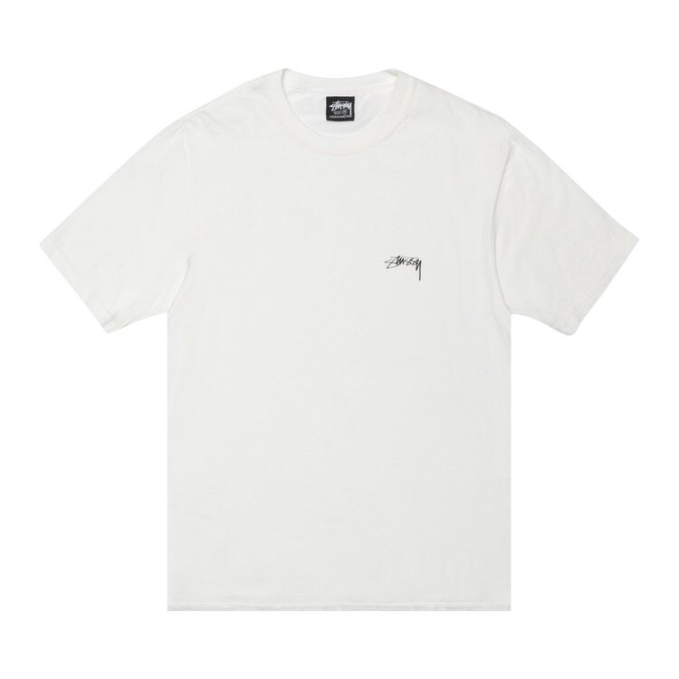 Футболка Stussy Smooth Stock 'Natural', белый 
Футболка Stussy Smooth Stock 'Natural', белый