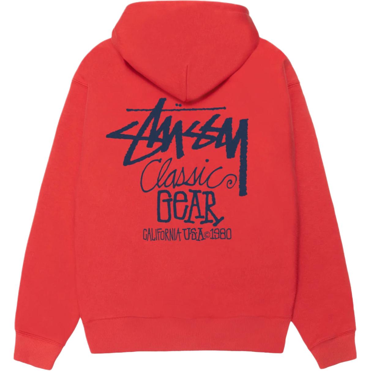Классический худи Gear Stussy, красный
Классический худи Gear Stussy, красный
