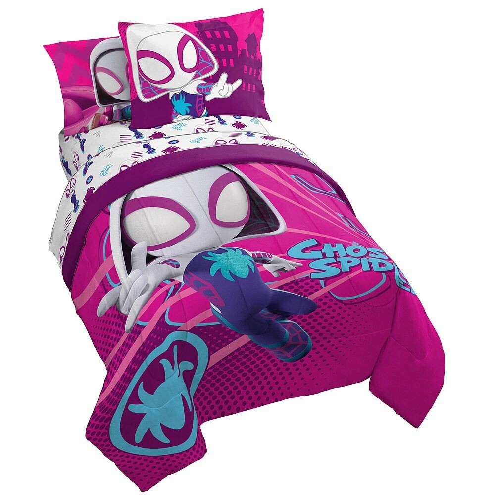 Комплект постельного белья Marvel Spidey & His Amazing Friends Ghost Spidey Gwen Licensed Character, мультиколор
Комплект постельного белья Marvel Spidey & His Amazing Friends Ghost Spidey Gwen Licensed Character, мультиколор
