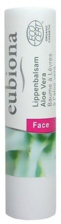 Eubiona, Лицо, бальзам для губ с алоэ 
Eubiona, Лицо, бальзам для губ с алоэ