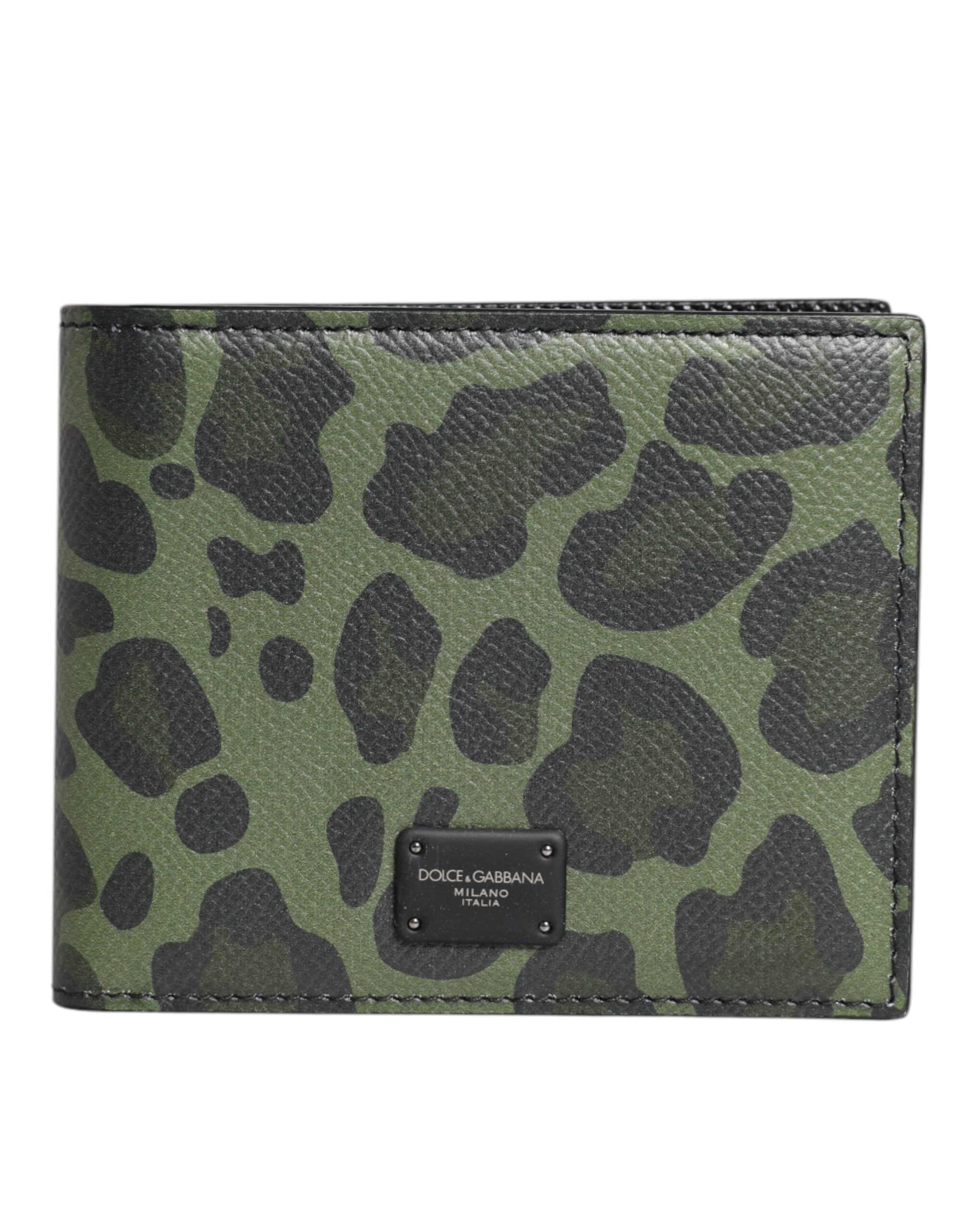 Черно-зеленый кожаный кошелек с двусторонним держателем карт DG Plaque Dolce & Gabbana, черный/зеленый
Черно-зеленый кожаный кошелек с двусторонним держателем карт DG Plaque Dolce & Gabbana, черный/зеленый