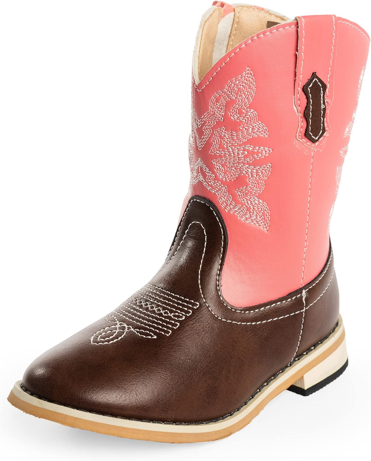 Детские ковбойские сапоги NORTY для девочек и мальчиков- стильные ковбойские сапоги из искусственной кожи, розовый/коричневый
Детские ковбойские сапоги NORTY для девочек и мальчиков- стильные ковбойские сапоги из искусственной кожи, розовый/коричневый