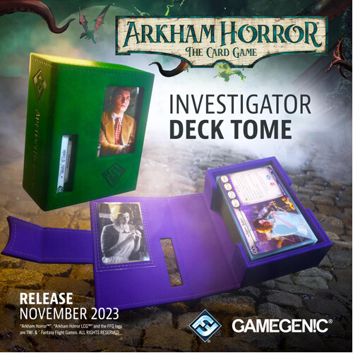 Коробка для карточек Unit Gamegenic Arkham Horror Investigator Deck Tome – Rogue (Green) Gamegenic
Коробка для карточек Unit Gamegenic Arkham Horror Investigator Deck Tome – Rogue (Green) Gamegenic