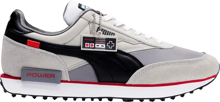 Кроссовки Puma Nintendo x Future Rider Jr Retro Console, серый
Кроссовки Puma Nintendo x Future Rider Jr Retro Console, серый