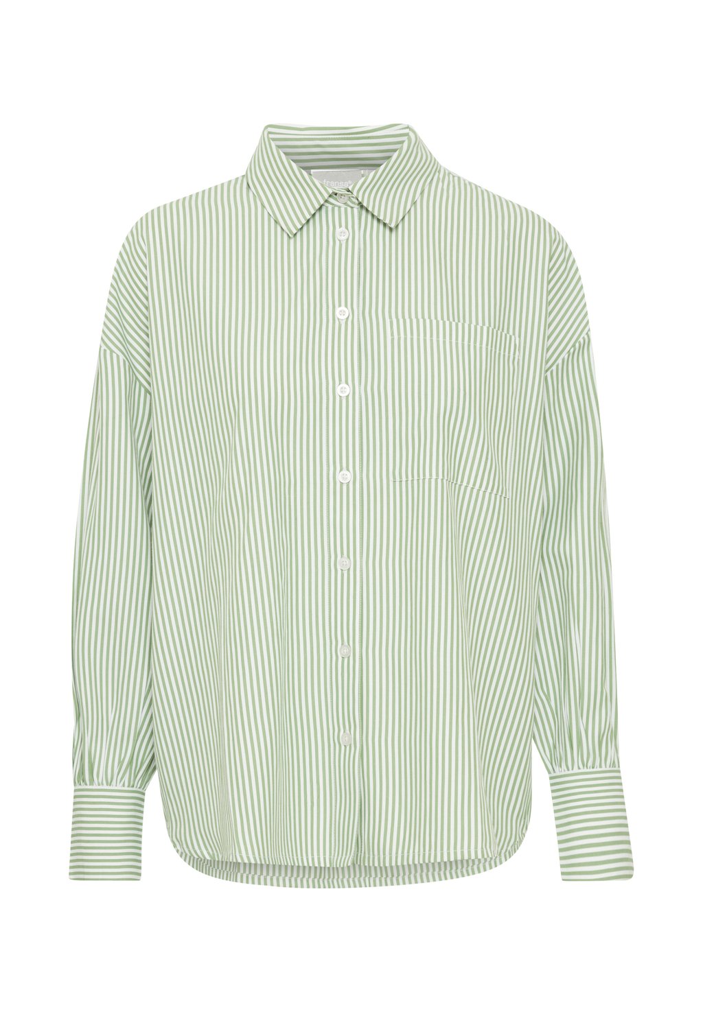 Блузка на пуговицах POPPA Fransa, зеленый
Блузка на пуговицах POPPA Fransa, зеленый