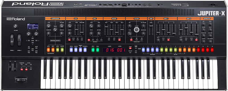 61-клавишный синтезатор Roland Jupiter-X
61-клавишный синтезатор Roland Jupiter-X