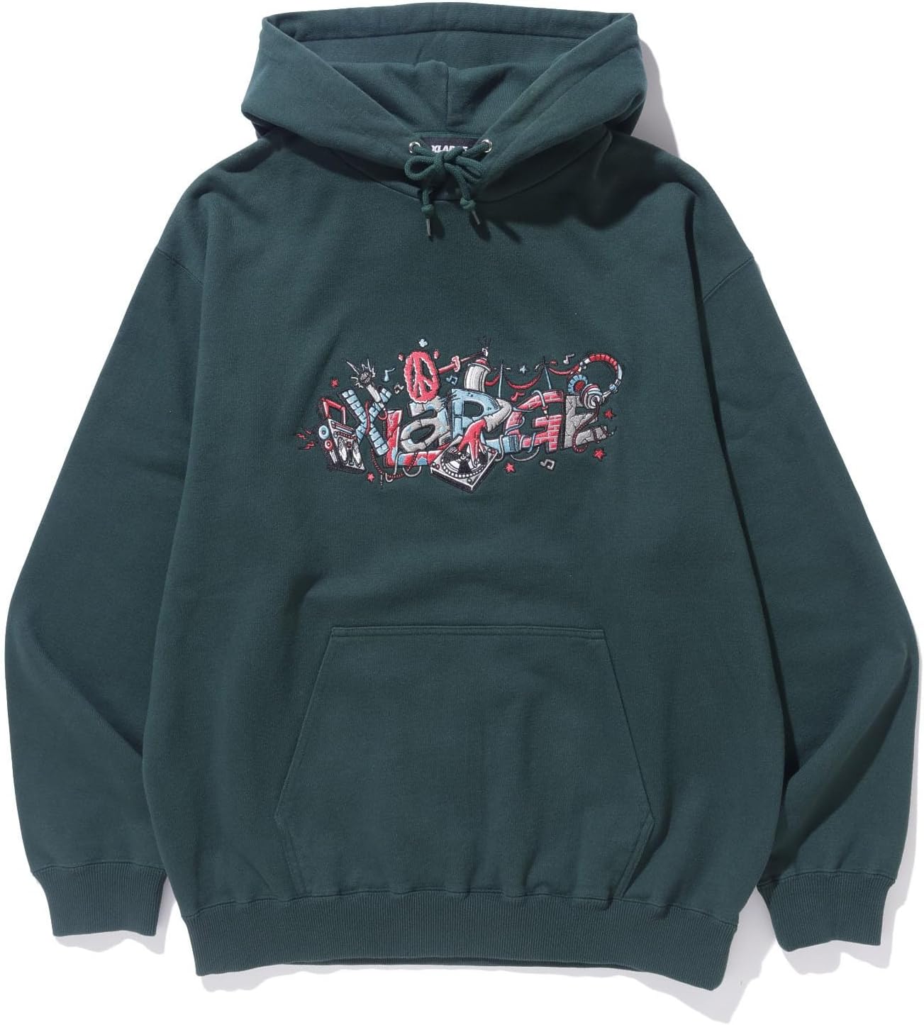 Толстовка с капюшоном XLARGE Включи музыку для мужчин, зеленый
Толстовка с капюшоном XLARGE Включи музыку для мужчин, зеленый