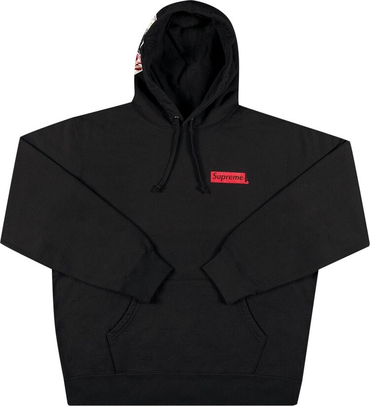 Толстовка Supreme Instant High Patches Hooded Sweatshirt 'Black', черный 
Толстовка Supreme Instant High Patches Hooded Sweatshirt 'Black', черный