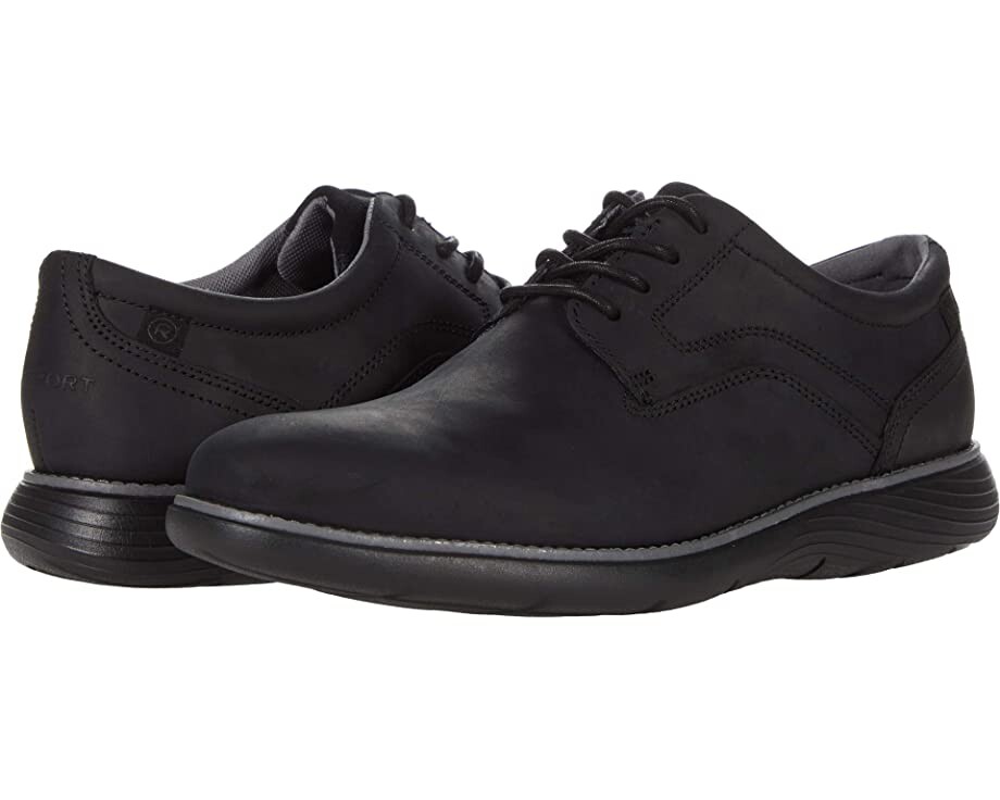Оксфорды Garett Plain Toe Rockport, черный 
Оксфорды Garett Plain Toe Rockport, черный