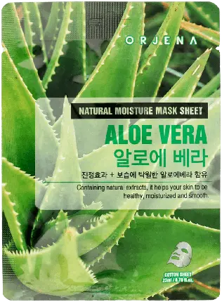 Тканевая маска для лица с алоэ вера - 23 мл Orjena
Тканевая маска для лица с алоэ вера - 23 мл Orjena