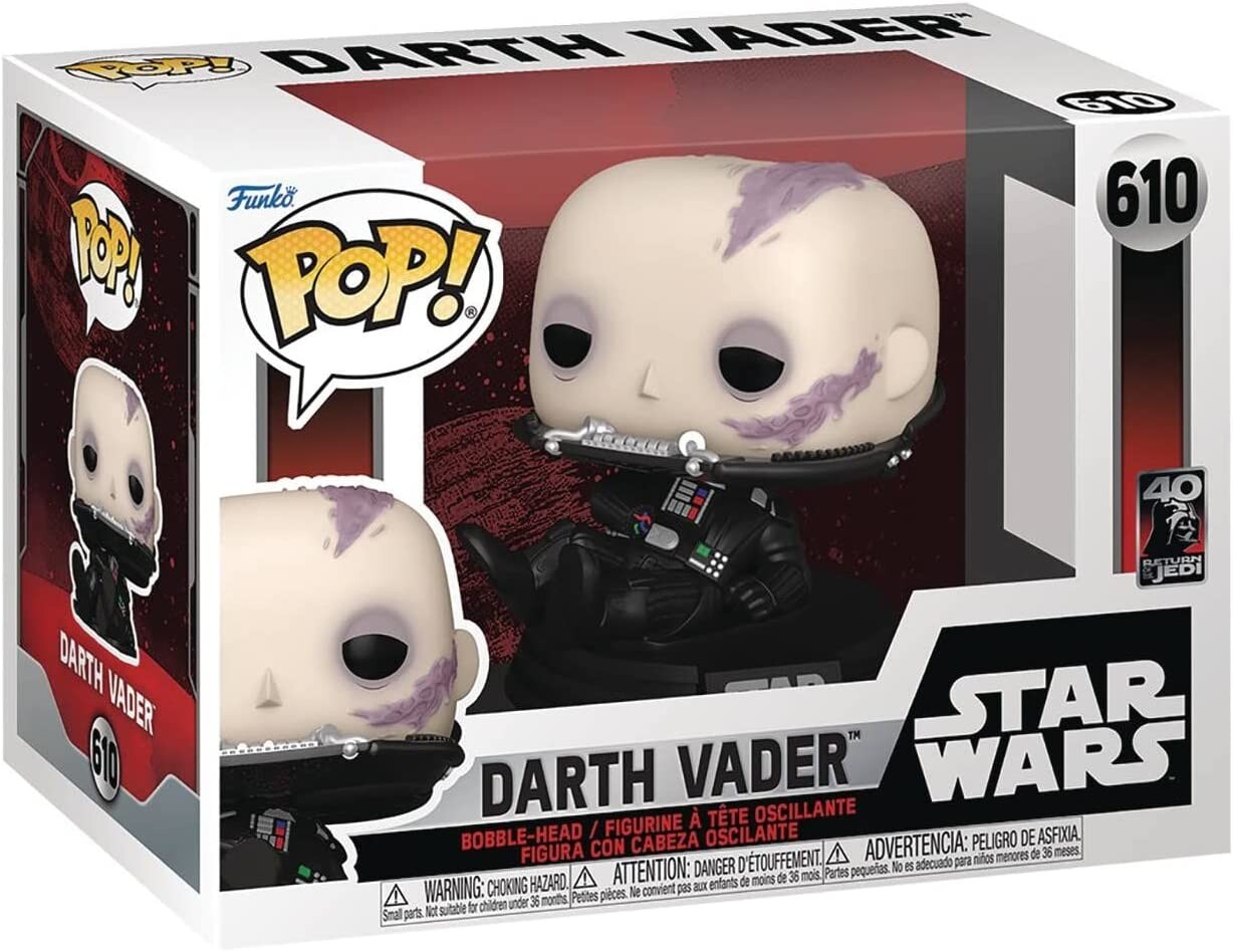 Фигурка Funko POP! Star Wars: Return of The Jedi 40th - Darth Vader Unmasked
Фигурка Funko POP! Star Wars: Return of The Jedi 40th - Darth Vader Unmasked