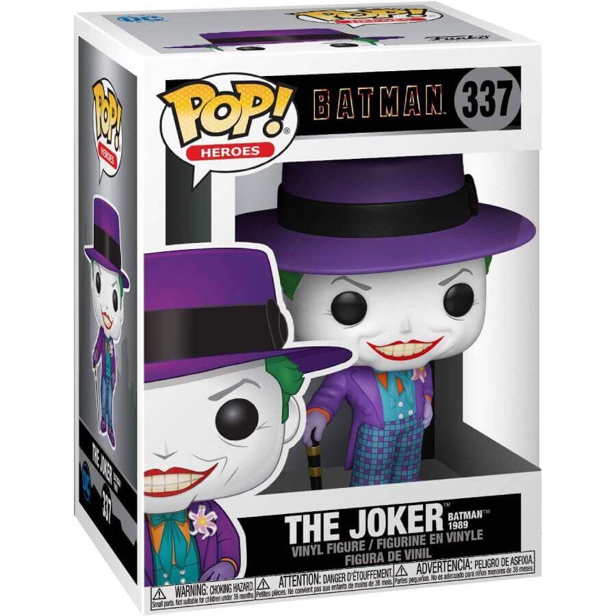 Фигурка Funko POP! Heroes: Batman 1989-Joker with Hat
Фигурка Funko POP! Heroes: Batman 1989-Joker with Hat