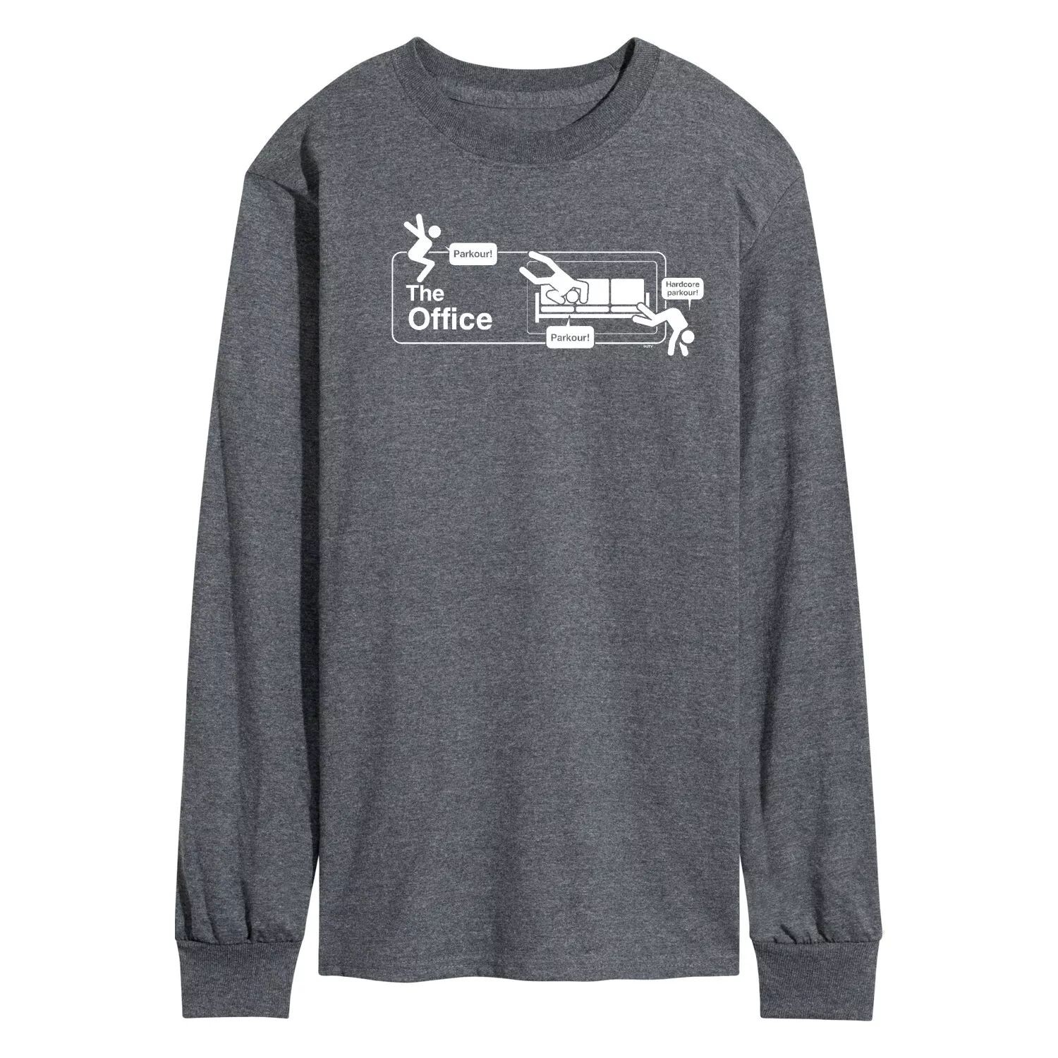 Мужская футболка с логотипом The Office Parkour Licensed Character
Мужская футболка с логотипом The Office Parkour Licensed Character