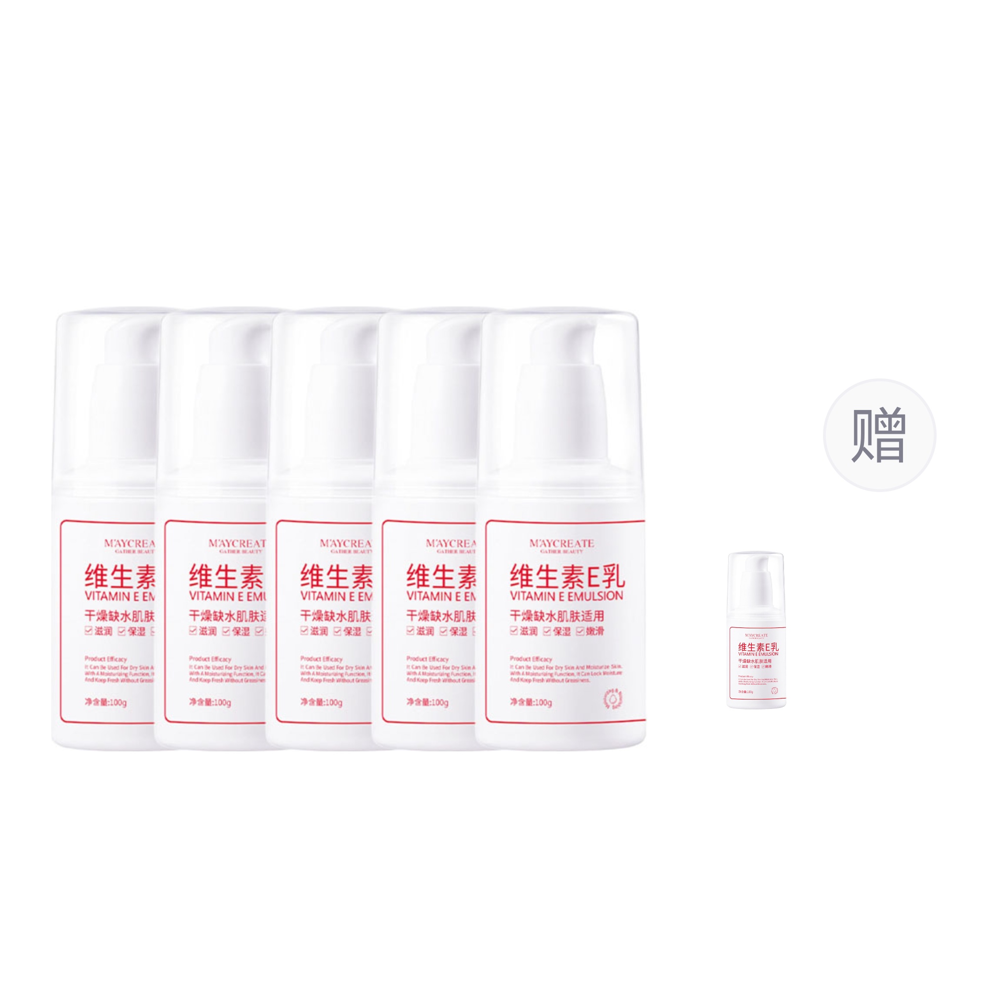 Лосьон с витамином E для увлажнения, питания и освежения M'AYCREATE
Лосьон с витамином E для увлажнения, питания и освежения M'AYCREATE