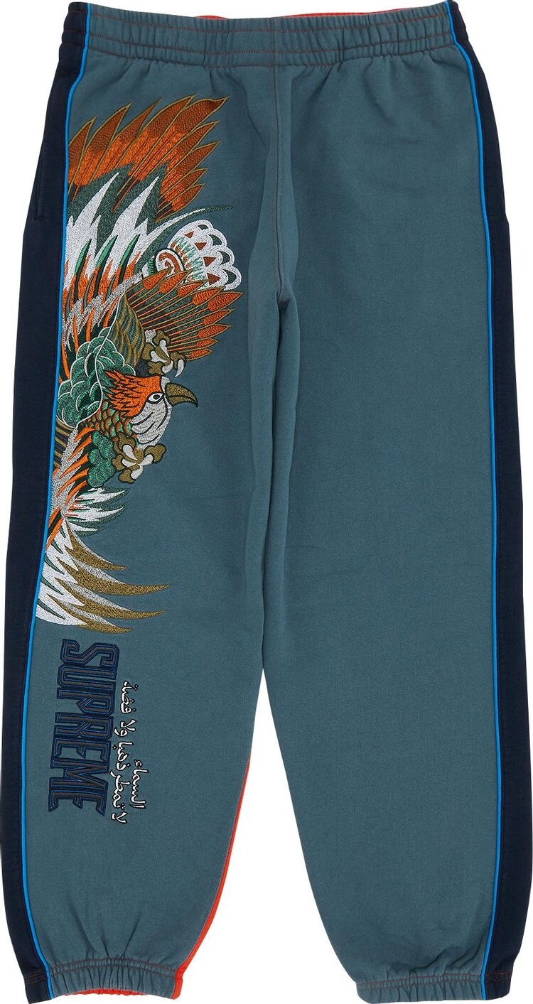 Спортивные брюки Supreme Falcon Sweatpant 'Slate', синий
Спортивные брюки Supreme Falcon Sweatpant 'Slate', синий