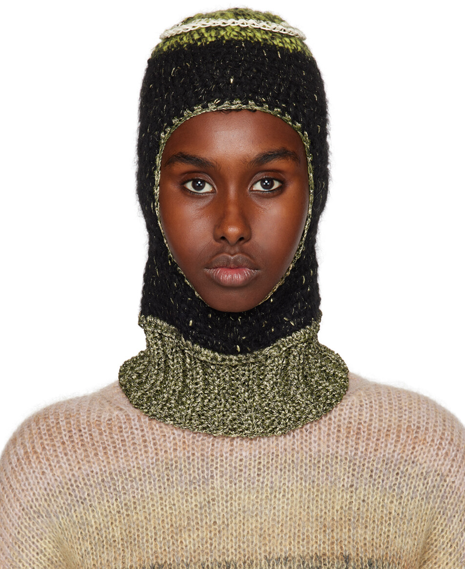 Черная металлическая балаклава VITELLI 
Черная металлическая балаклава VITELLI