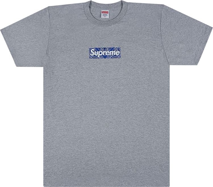 Футболка Supreme Bandana Box Logo Tee 'Heather Grey', серый
Футболка Supreme Bandana Box Logo Tee 'Heather Grey', серый