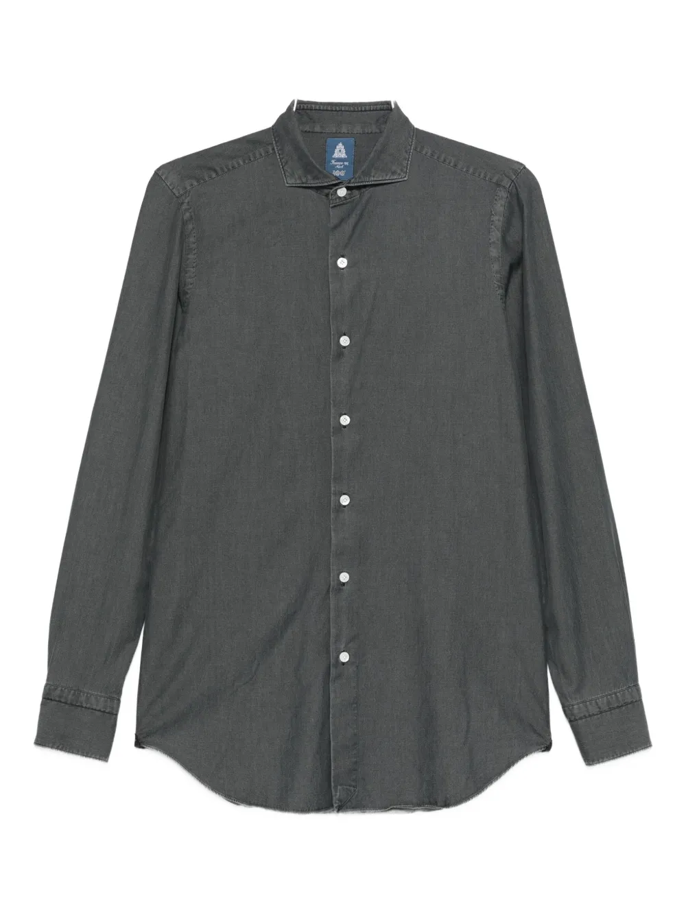 Хлопковая рубашка Milano Finamore 1925 Napoli, серый
Хлопковая рубашка Milano Finamore 1925 Napoli, серый