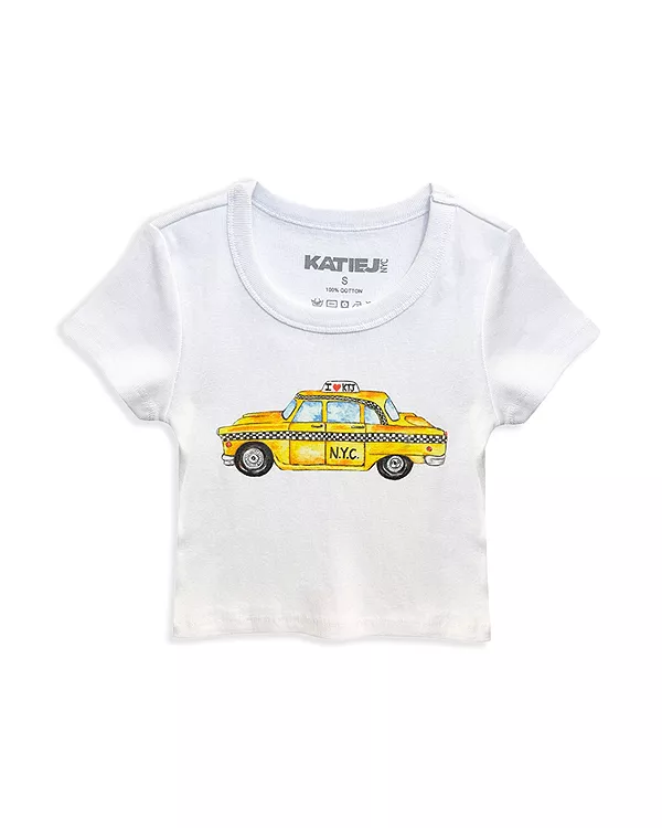 Детская футболка с принтом такси для девочек - для подростков Katiejnyc, белый
Детская футболка с принтом такси для девочек - для подростков Katiejnyc, белый