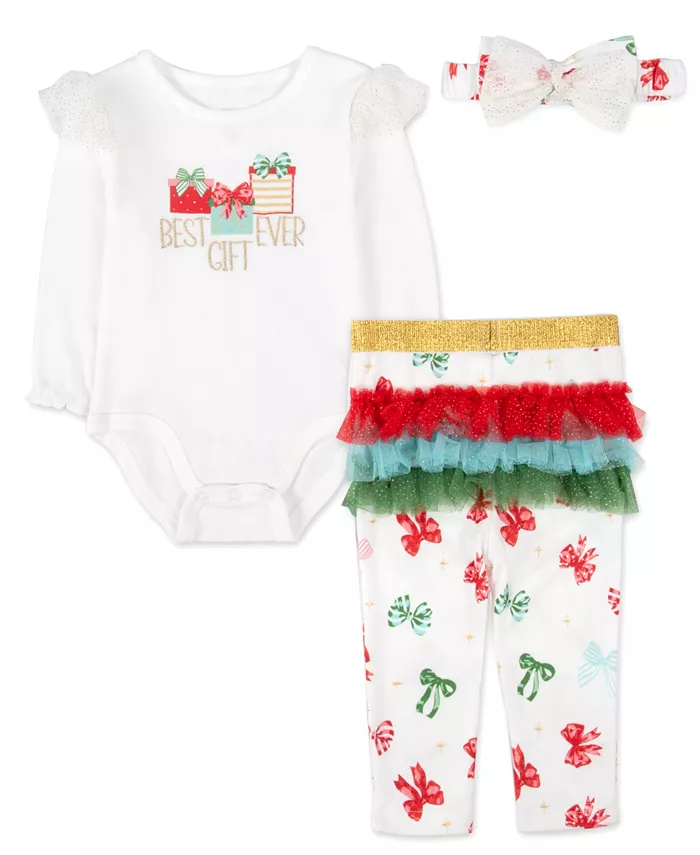 Подарочный набор для новорожденной девочки из 3 предметов Baby Essentials, слоновая кость/кремовый
Подарочный набор для новорожденной девочки из 3 предметов Baby Essentials, слоновая кость/кремовый