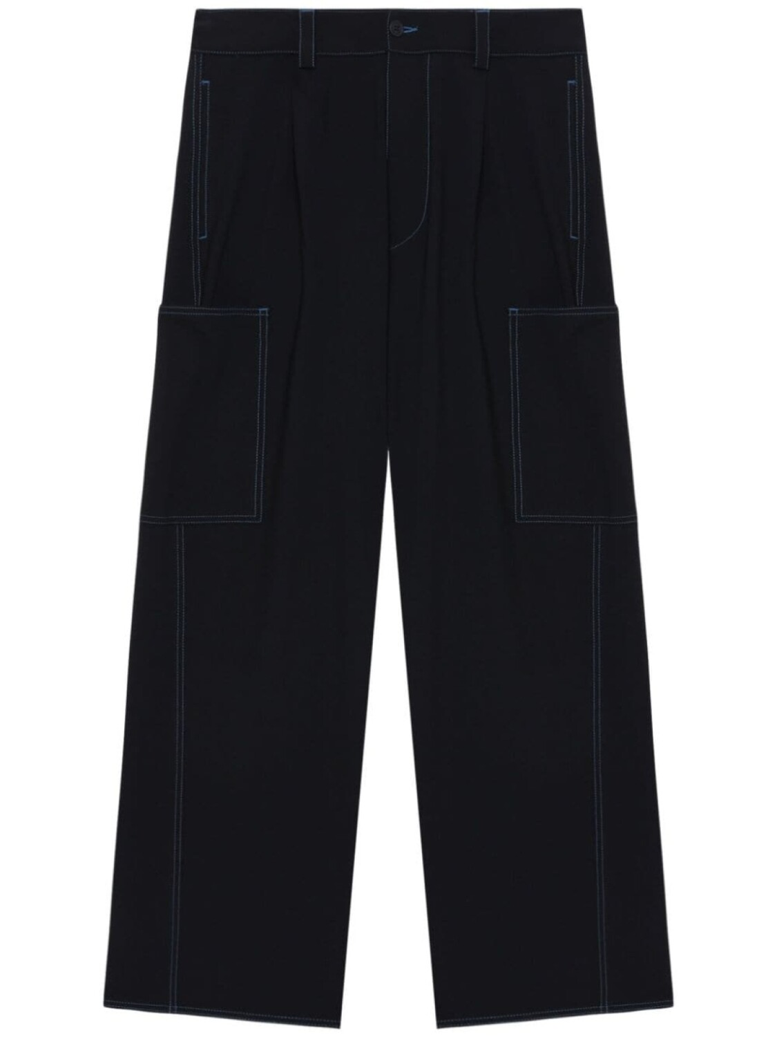 Sunnei широкие брюки с контрастной строчкой, синий
Sunnei широкие брюки с контрастной строчкой, синий