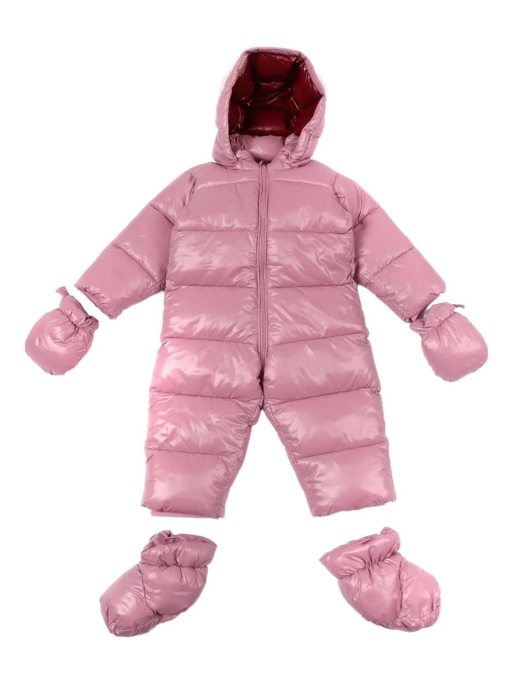 Комбинезон из плащевой ткани с капюшоном Save The Duck, розовый
Комбинезон из плащевой ткани с капюшоном Save The Duck, розовый