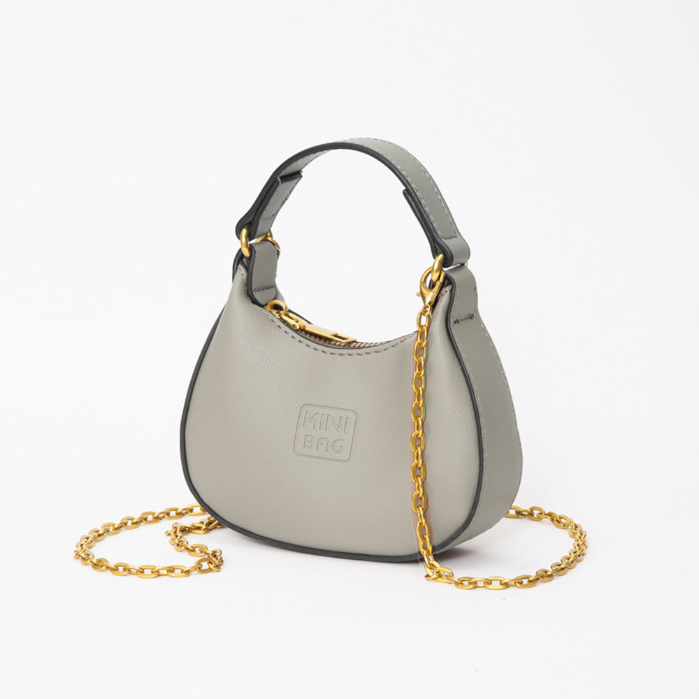 Искусственная кожа Мини-хобо Сумка через плечо FASHNZFAB, серый
Искусственная кожа Мини-хобо Сумка через плечо FASHNZFAB, серый